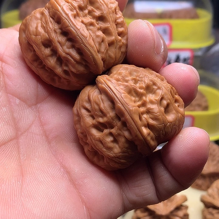 吊坠文玩核桃元宝翘肩44