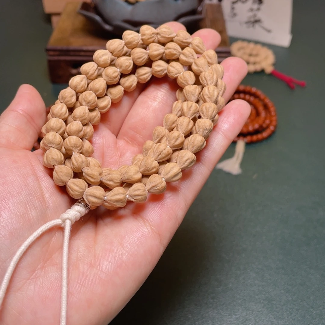 柏香籽/百香籽吊坠绝世莲花长串