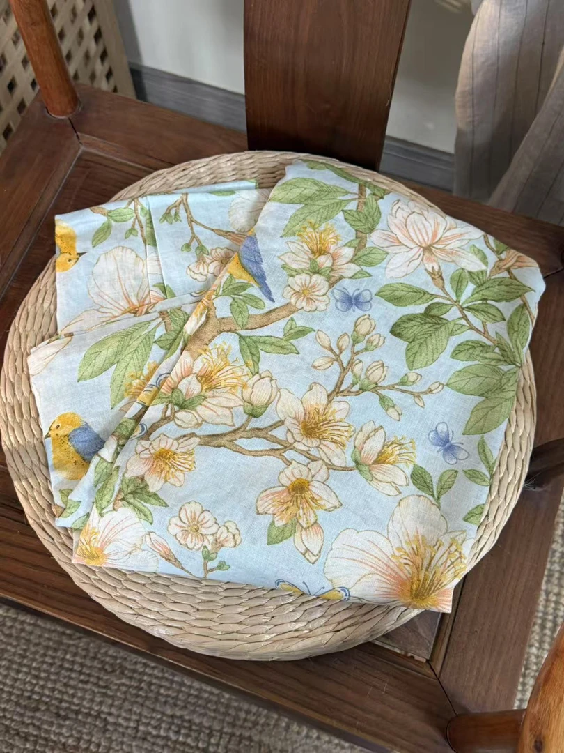 【云目悠悠】高端印花雨露麻床单-2025526