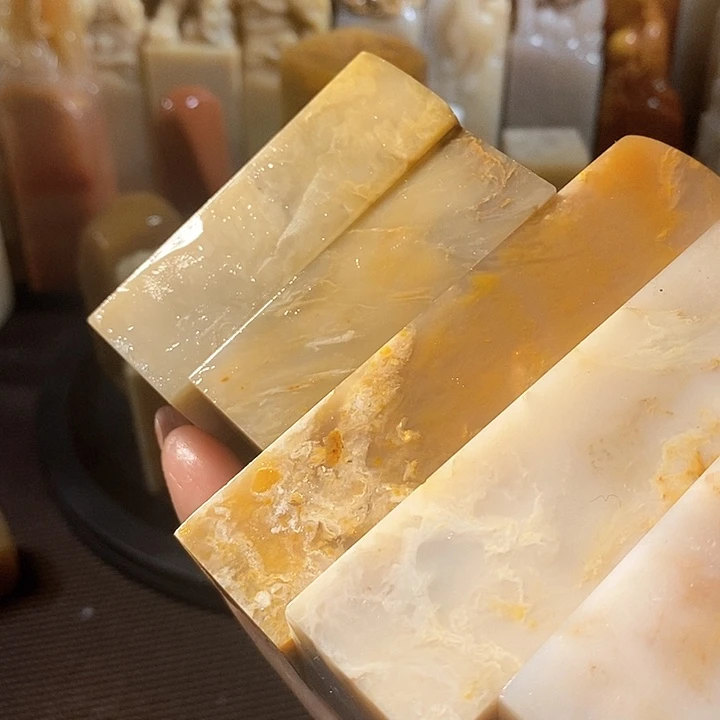 巴林石印石易巴林石雕刻艺术品