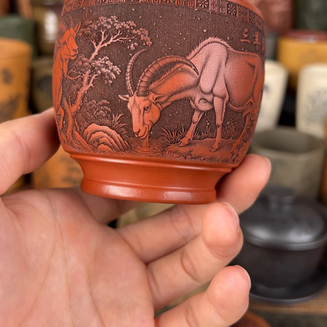 茶杯紫砂紫砂主人杯