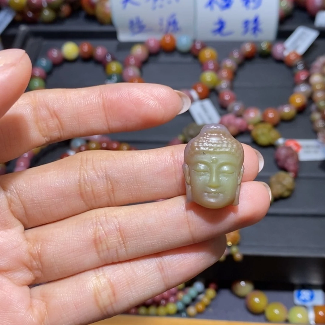 【闪购商品】未镶嵌手链玛瑙/玉髓盐源玛瑙。大日如来