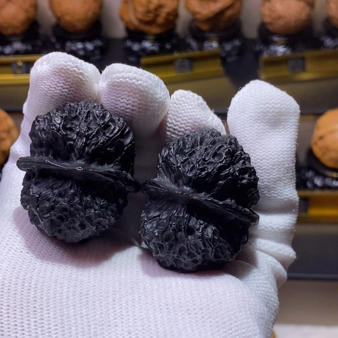 文玩核桃把件修*黑莓36尺