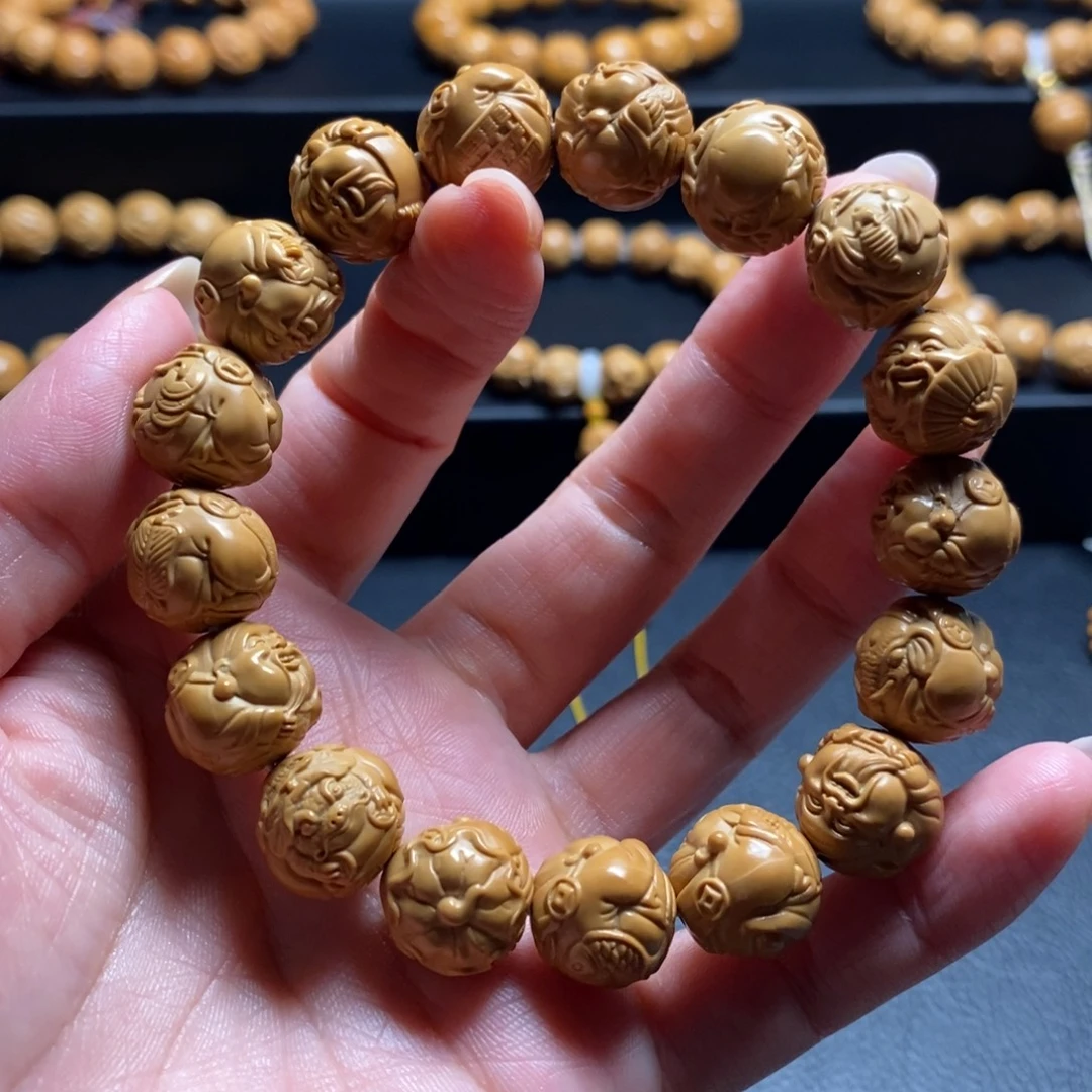 手串猴头核桃瑞兽财神14