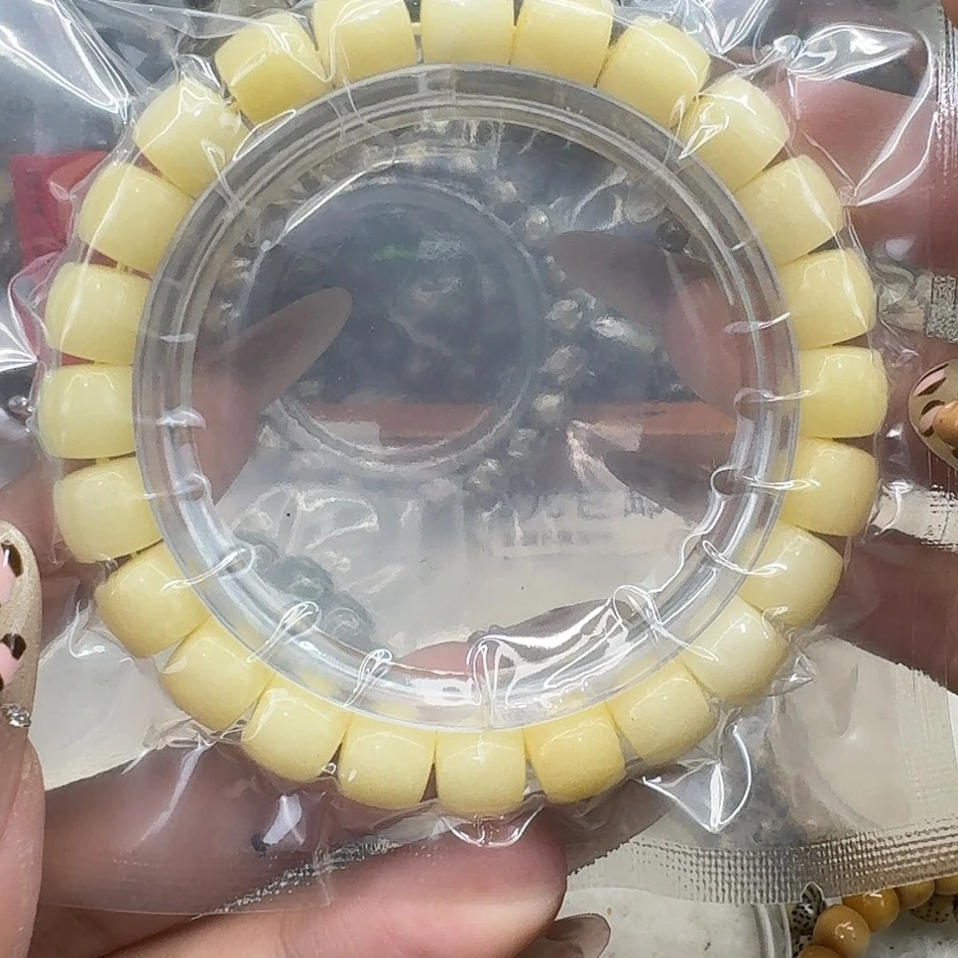 星月菩提手串66黄驼10