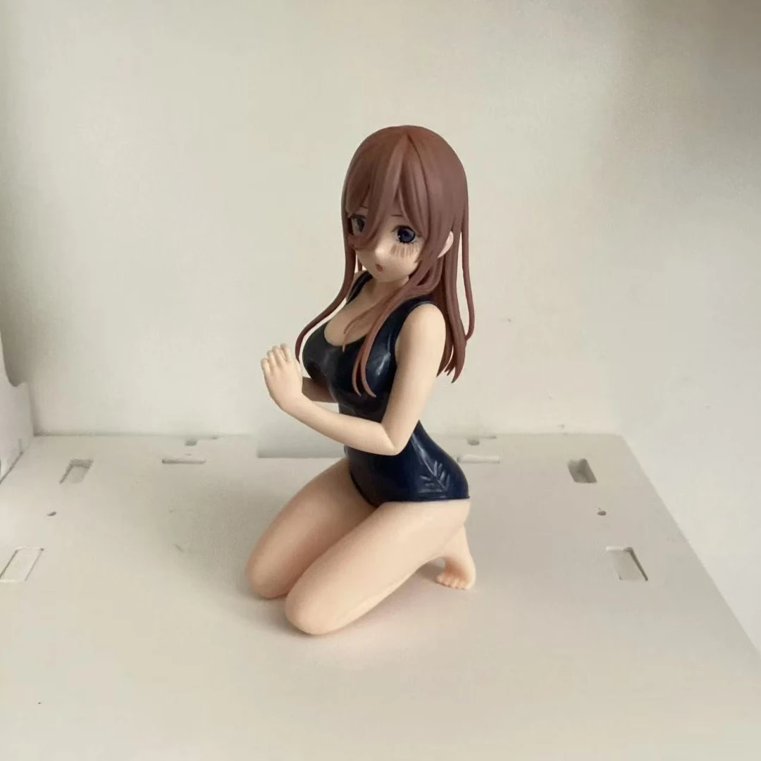 泳装中野  三玖  五等分 花嫁可爱中野三玖车载摆件手办