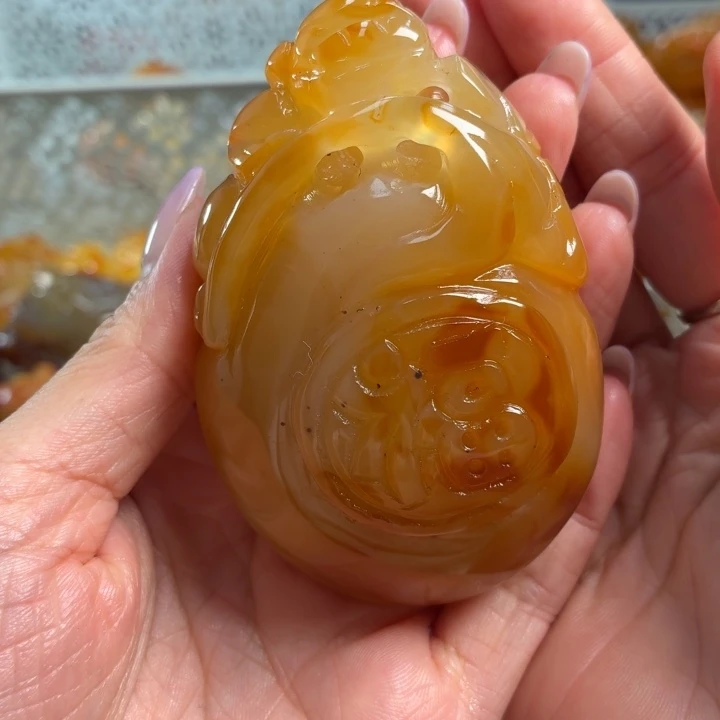 玛瑙/玉髓未镶嵌吊坠(不含链)