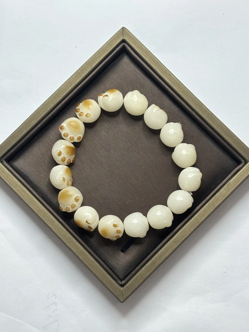 110653 菩提猫爪手串13mm