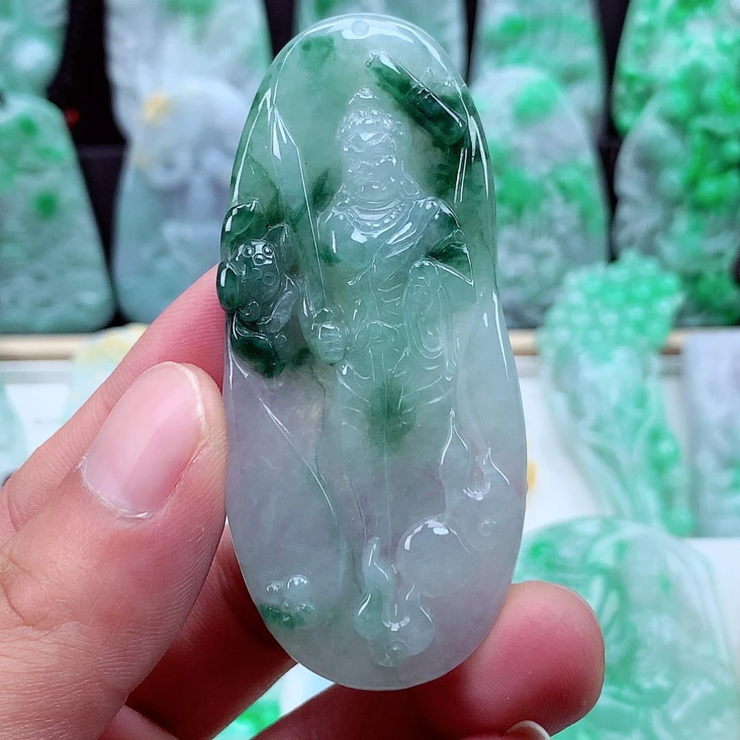 翡翠未镶嵌颈饰翡翠吊坠