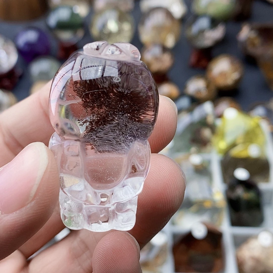 水晶天然水晶透亮光泽未镶嵌