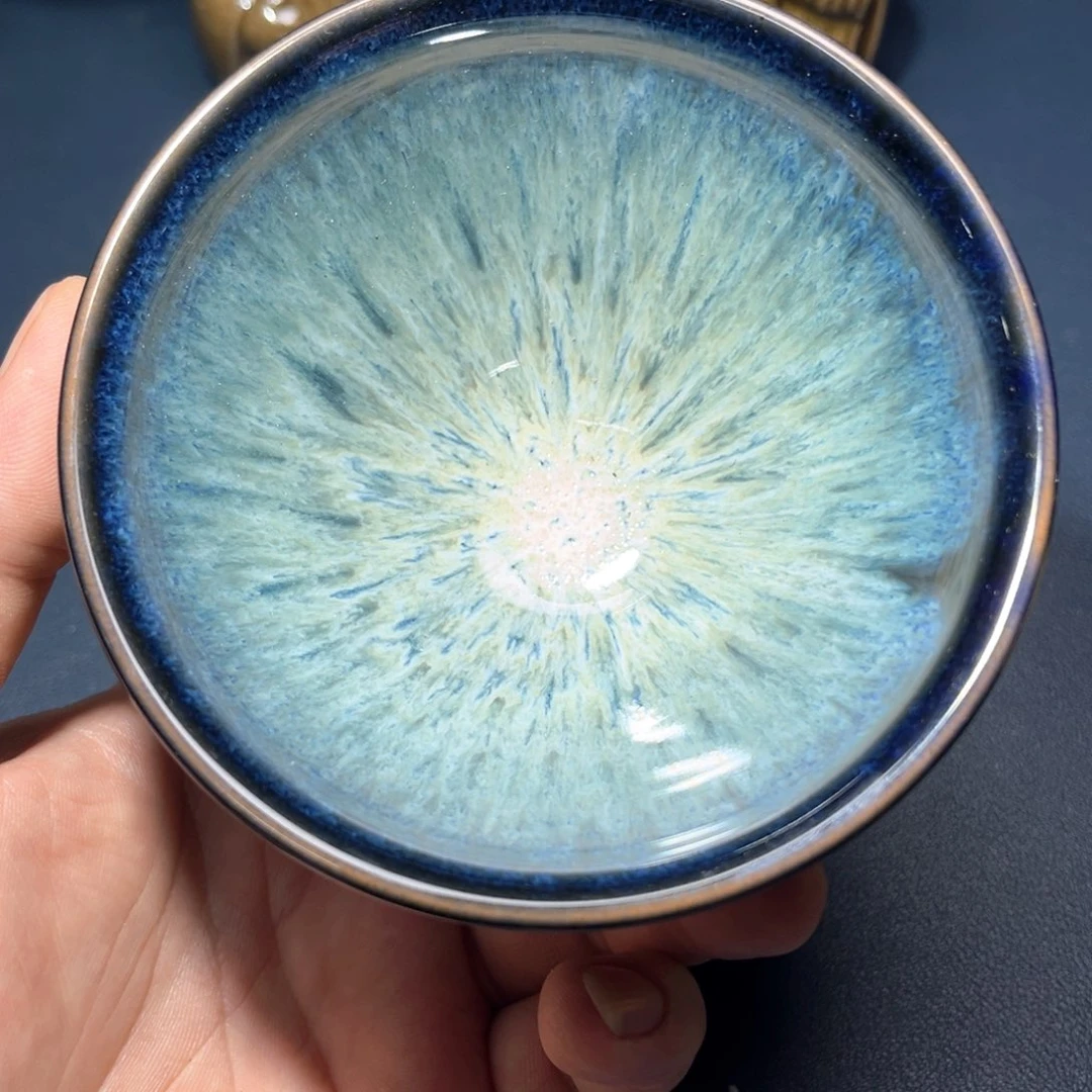 茶盏建盏手握泡茶主人杯