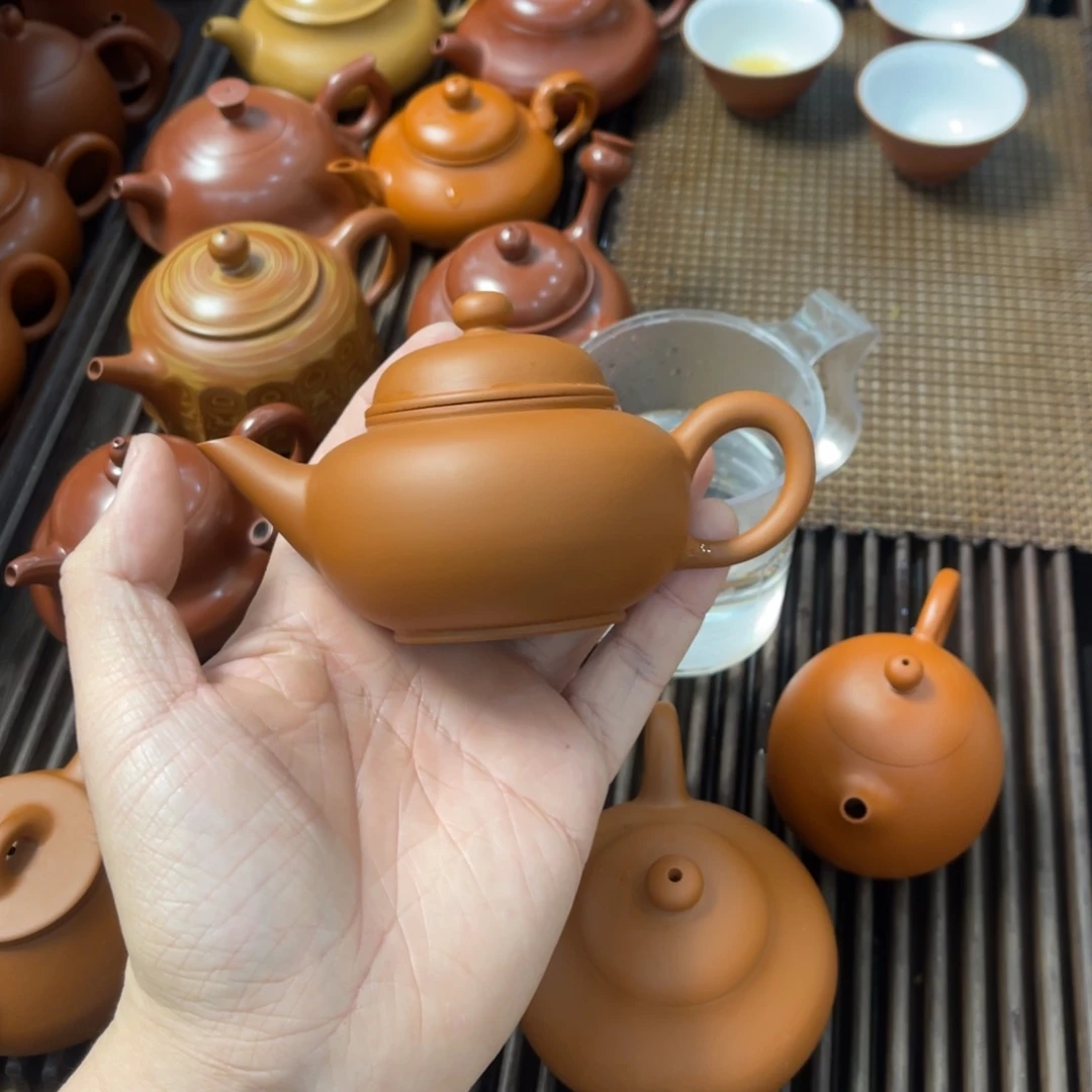 啊*潮州手拉壶。 鸡蛋黄水平。