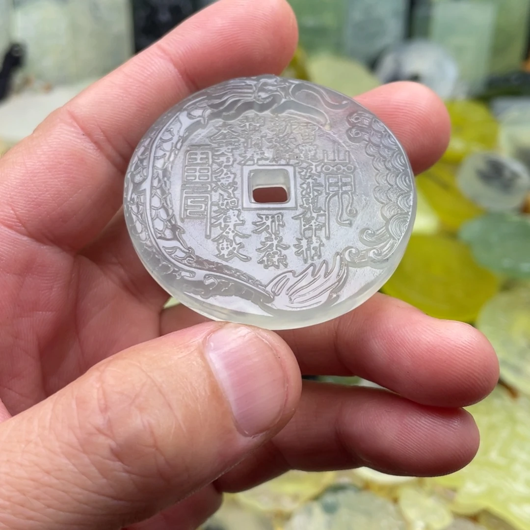 佟***楠合金蛇纹石玉珠宝半成品