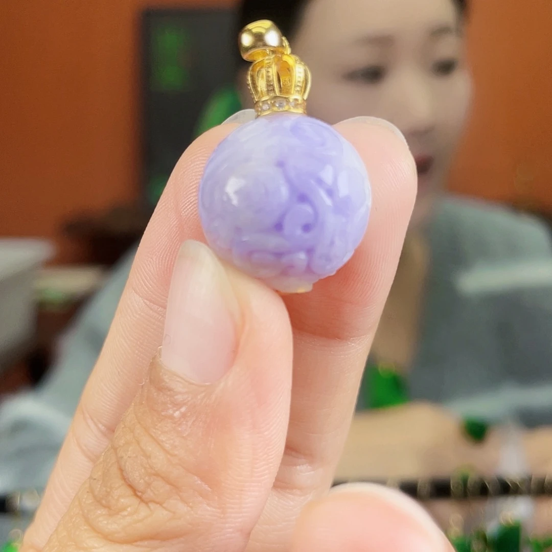 翡翠未镶嵌耳饰饰品