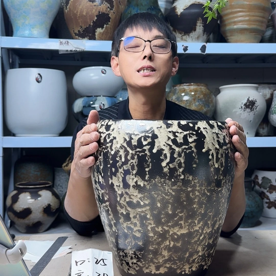 25@30 紫砂花盆尺寸