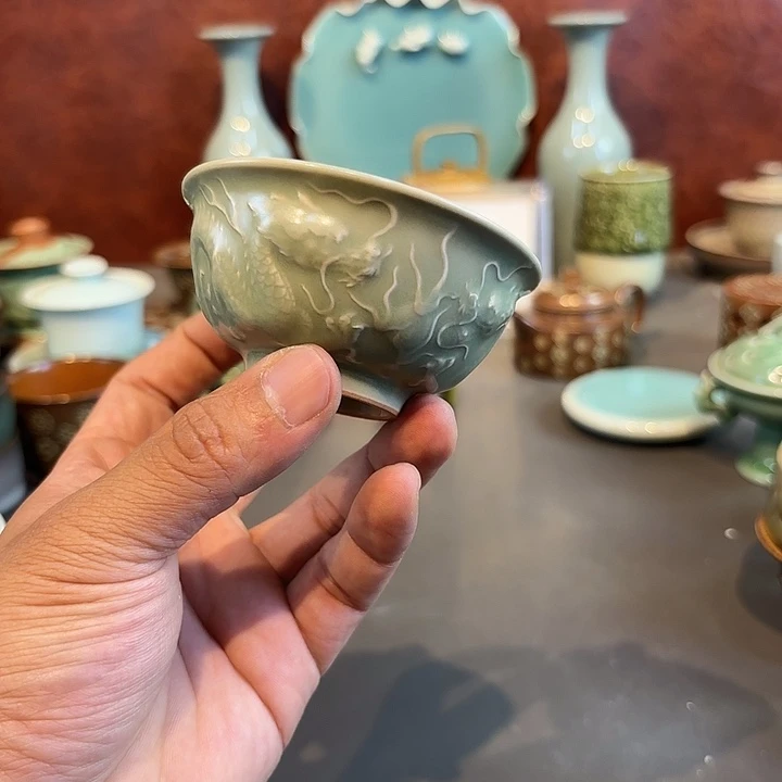 瓷片龙泉青瓷龙泉青瓷
