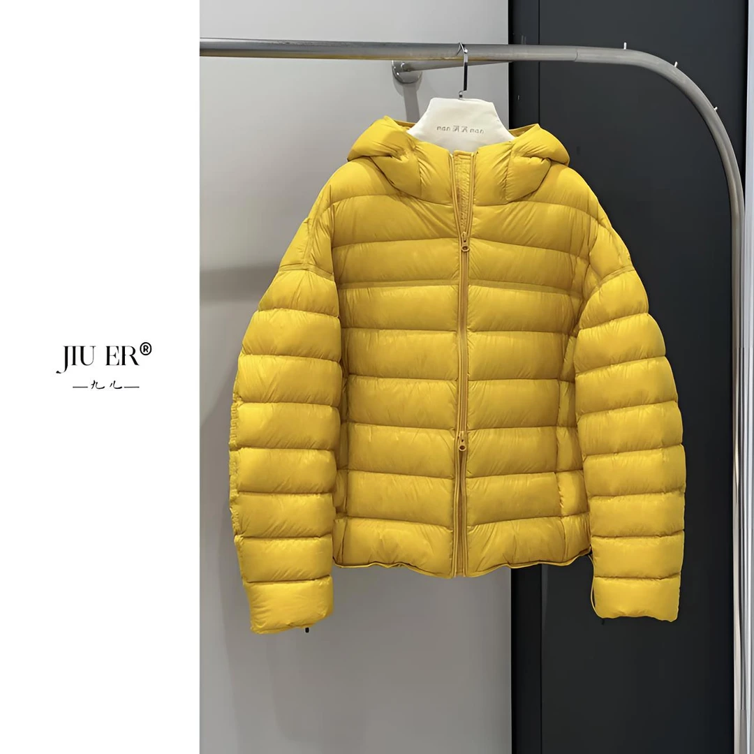JIUER韩系排骨泡芙感羽绒服8866
