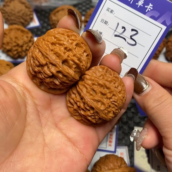 文玩核桃把件123磨盘39