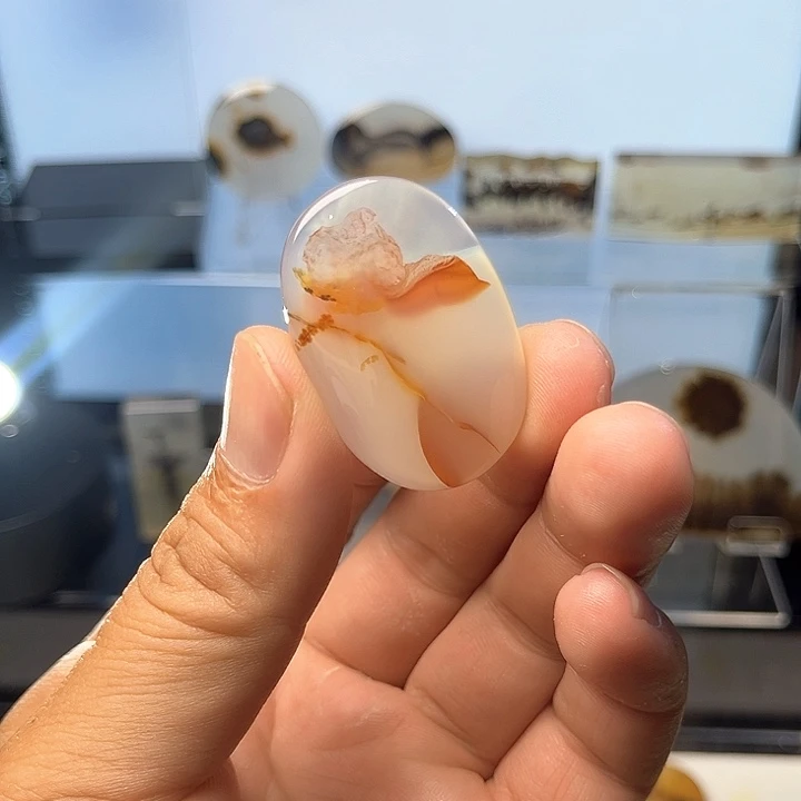 玛瑙/玉髓未镶嵌吊坠(不含链)