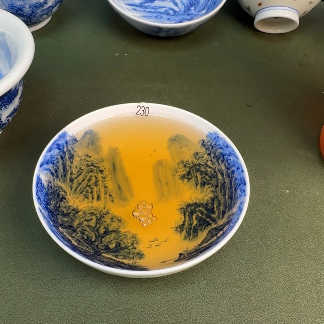 陶景德镇纯手绘茶具圆圆230