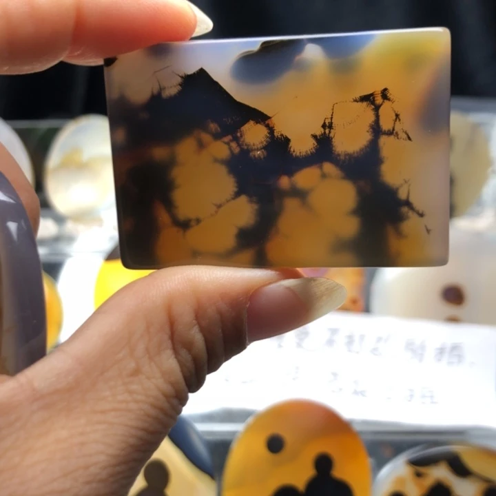 合金玛瑙/玉髓珠宝奇石120
