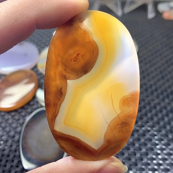 未镶嵌颈饰玛瑙/玉髓
