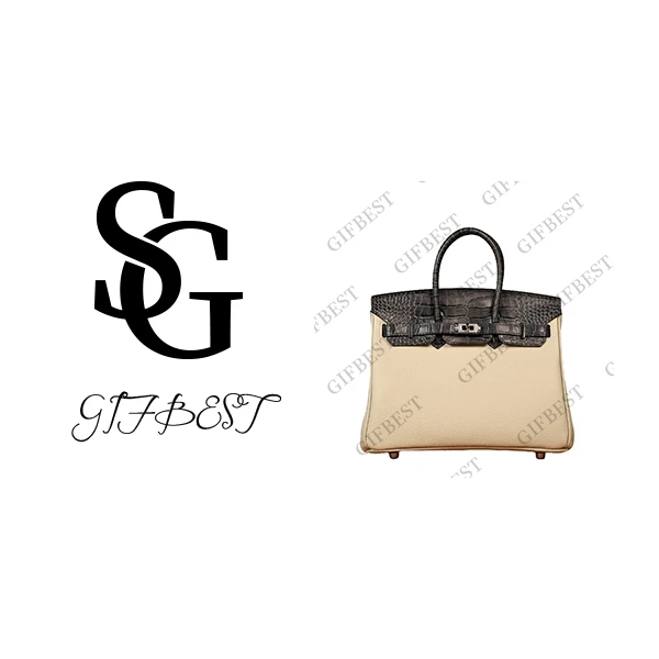 【尺寸：25*13*20】H-Liz新款时尚气质女包鳄鱼纹单肩手提斜跨包