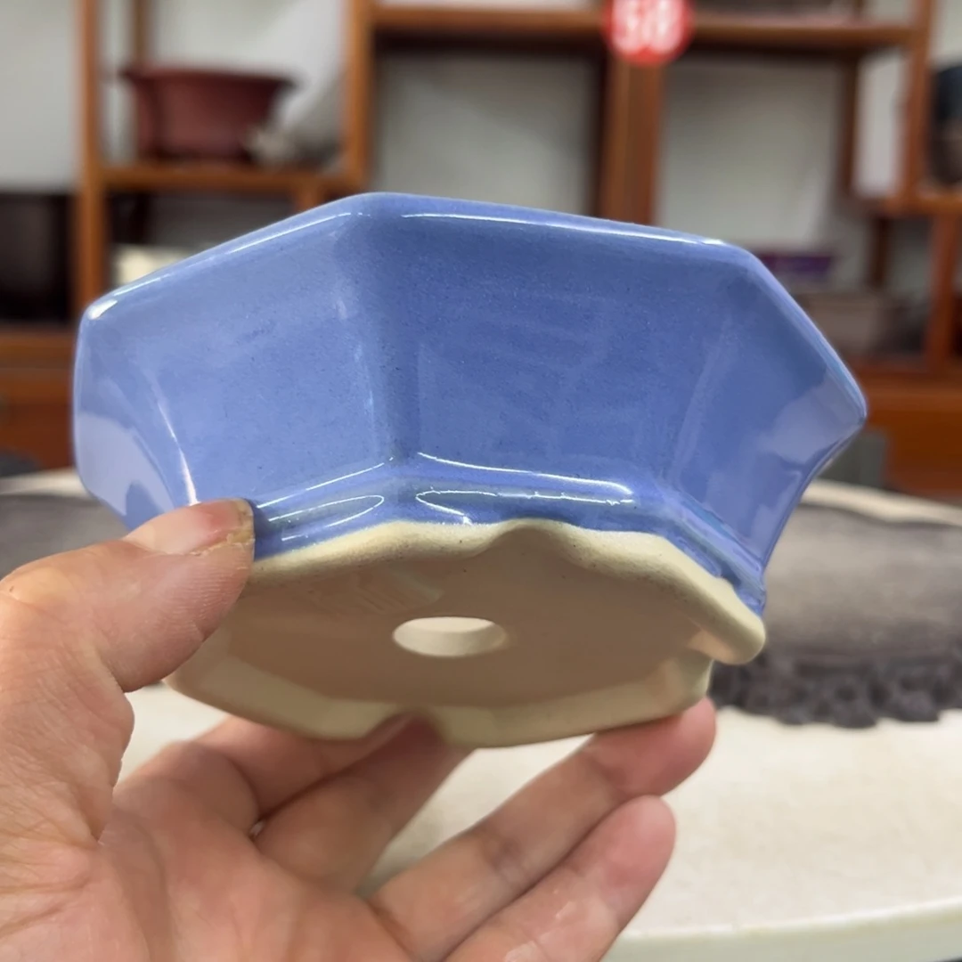 紫砂花盆瑕疵3-11。。。