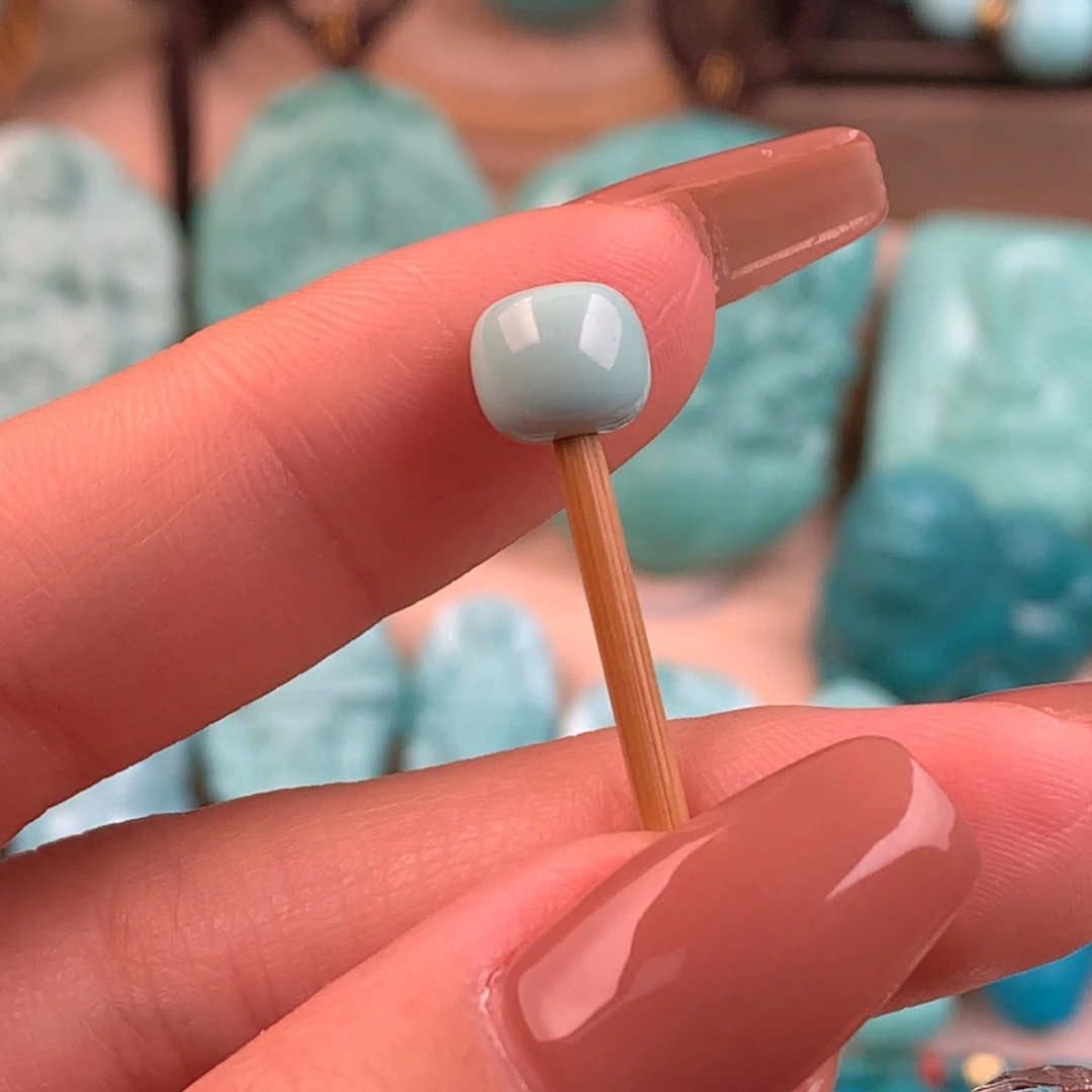 绿松石未镶嵌老型7.8