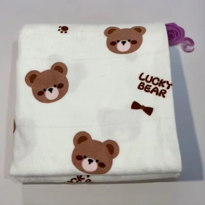 ins风加厚款高克重牛奶绒被罩防静电不掉毛