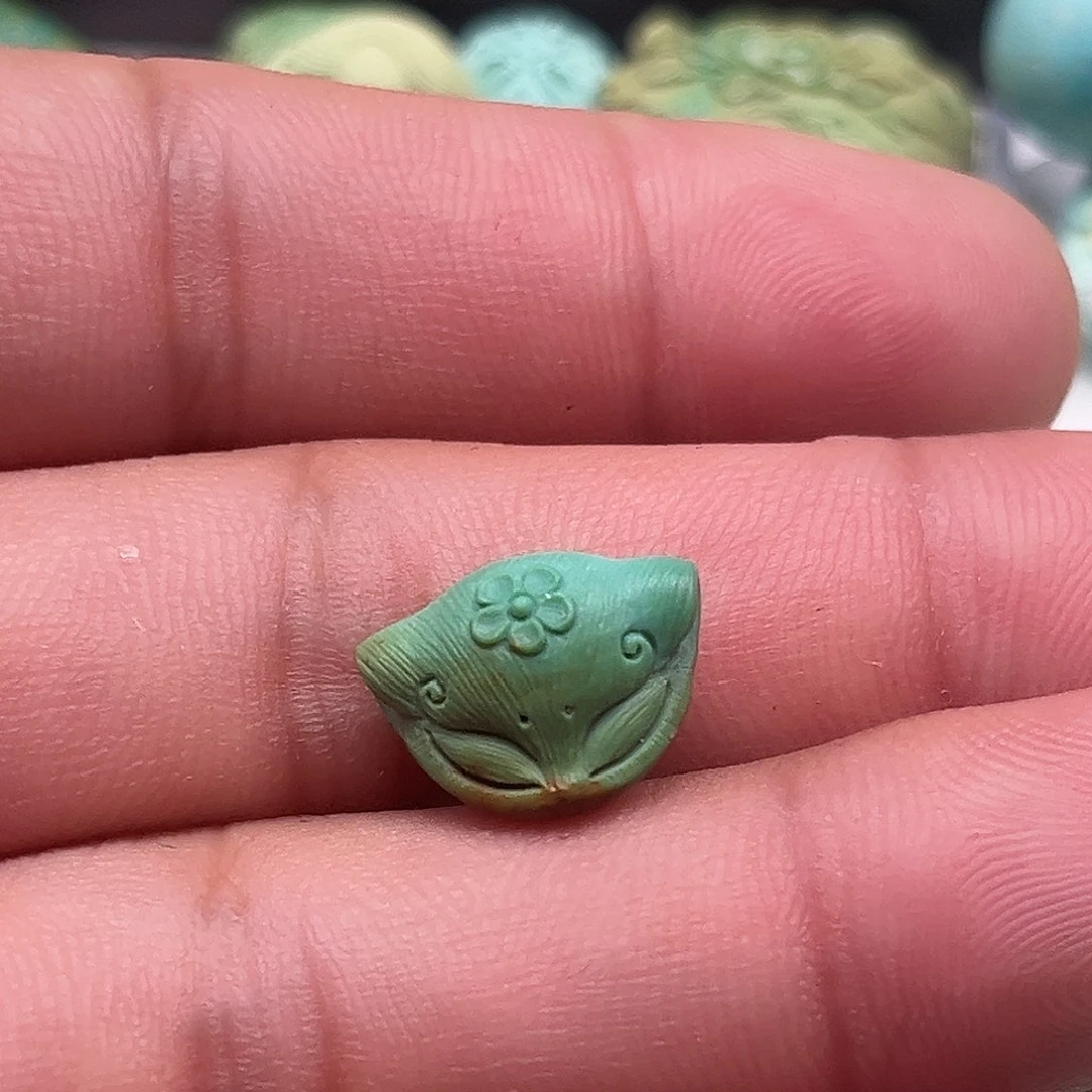 悠***然绿松石未镶嵌吊坠(不含链)
