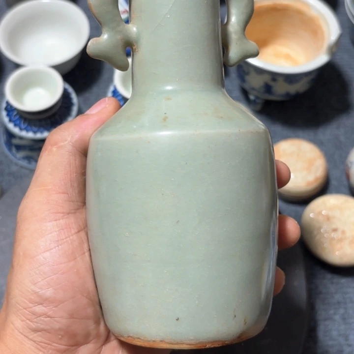 瓶一个青釉的一个瓶