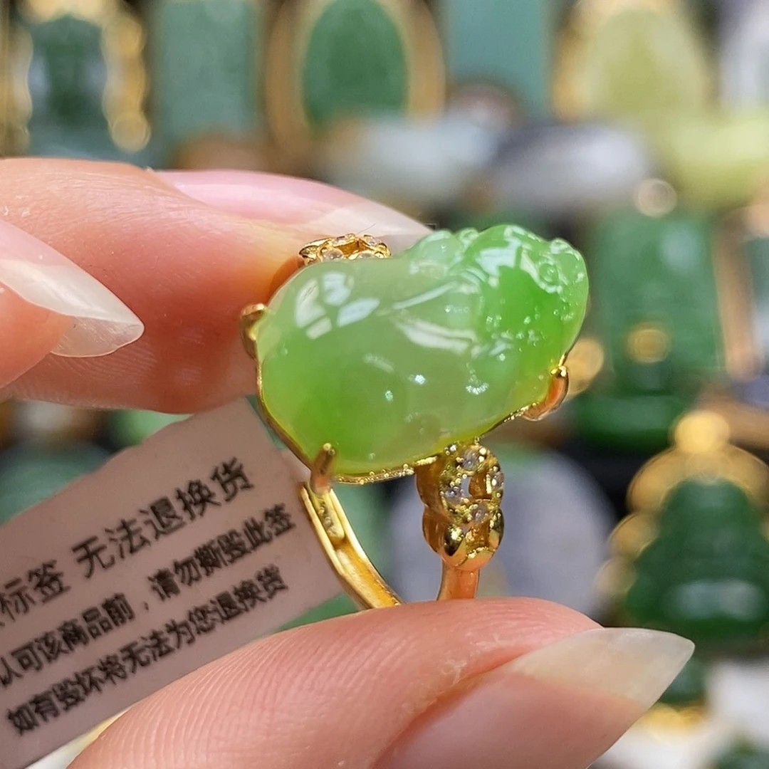 和田玉银S925镶嵌颈饰