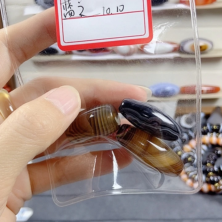 蓝***梦玛瑙/玉髓未镶嵌颈饰