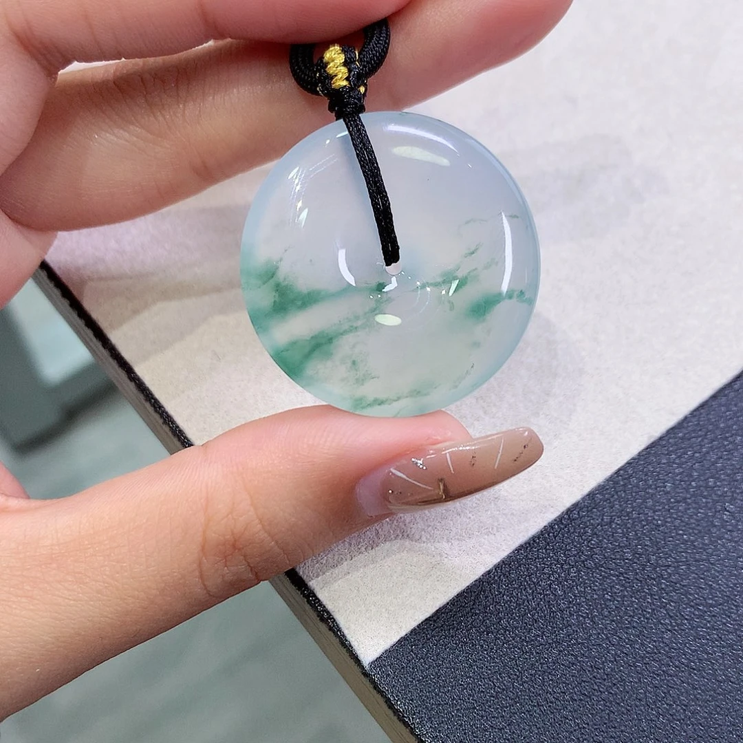 翡翠未镶嵌吊坠(不含链)31.3-6.1