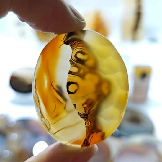 玛瑙/玉髓未镶嵌吊坠(不含链)97号