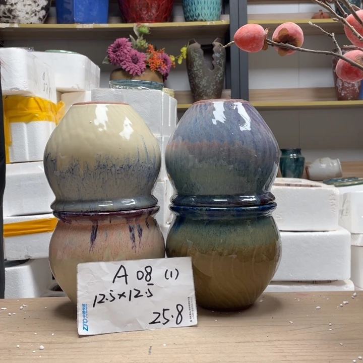 粗陶多肉花盆微瑕081