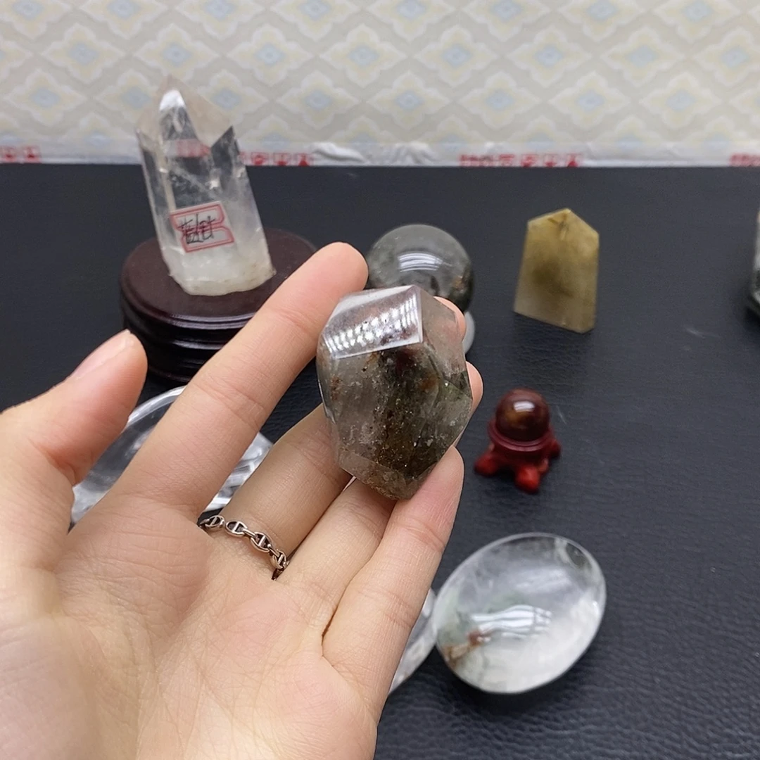 水晶珠宝半成品未镶嵌60水晶石