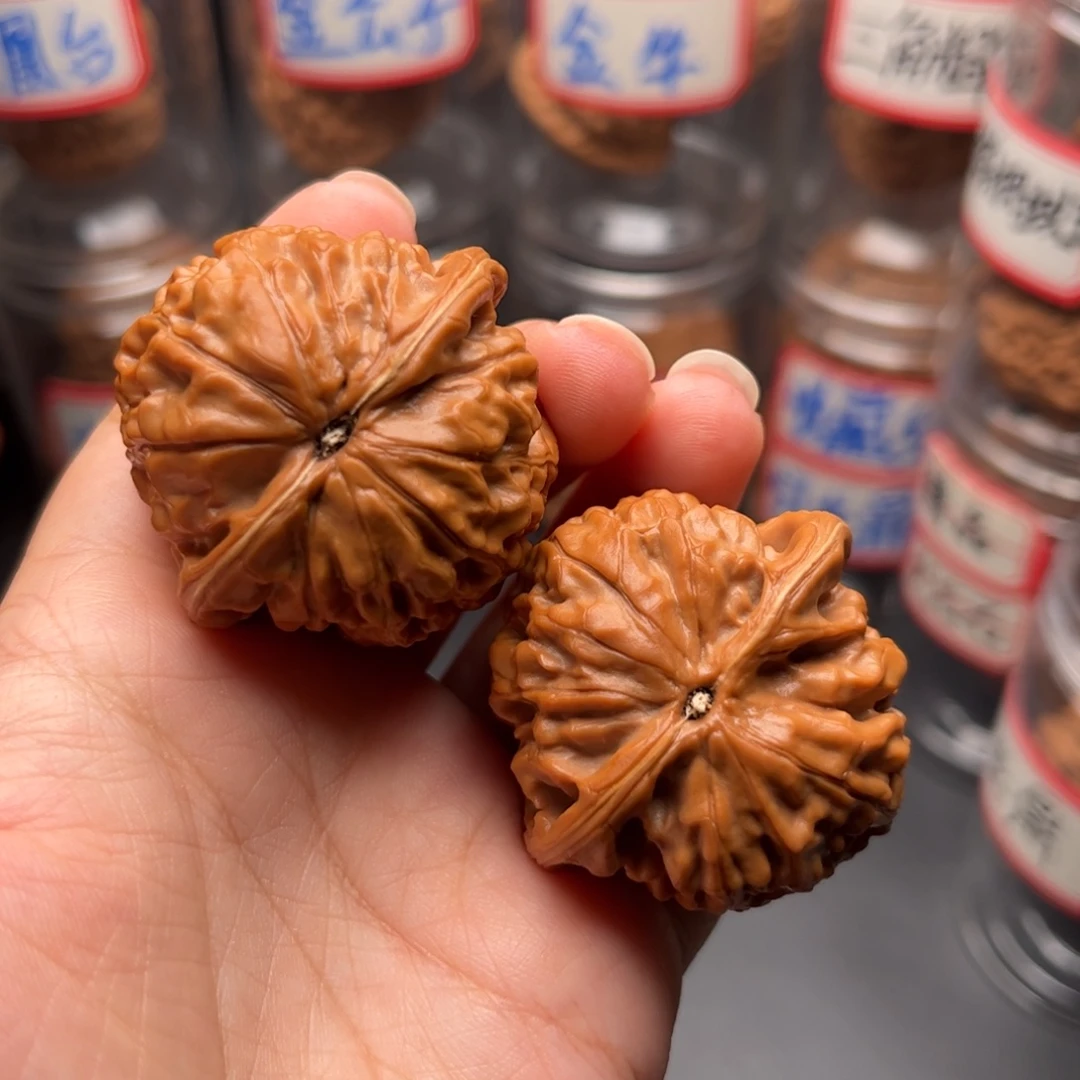 万***成把件文玩核桃42精品御用凤凰台