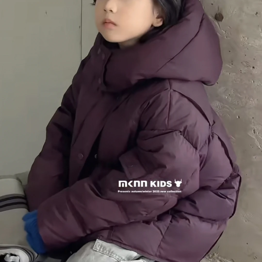 高品质新国标90白鸭绒男女童可穿冬季秋冬羽绒服儿童ol韩系保暖