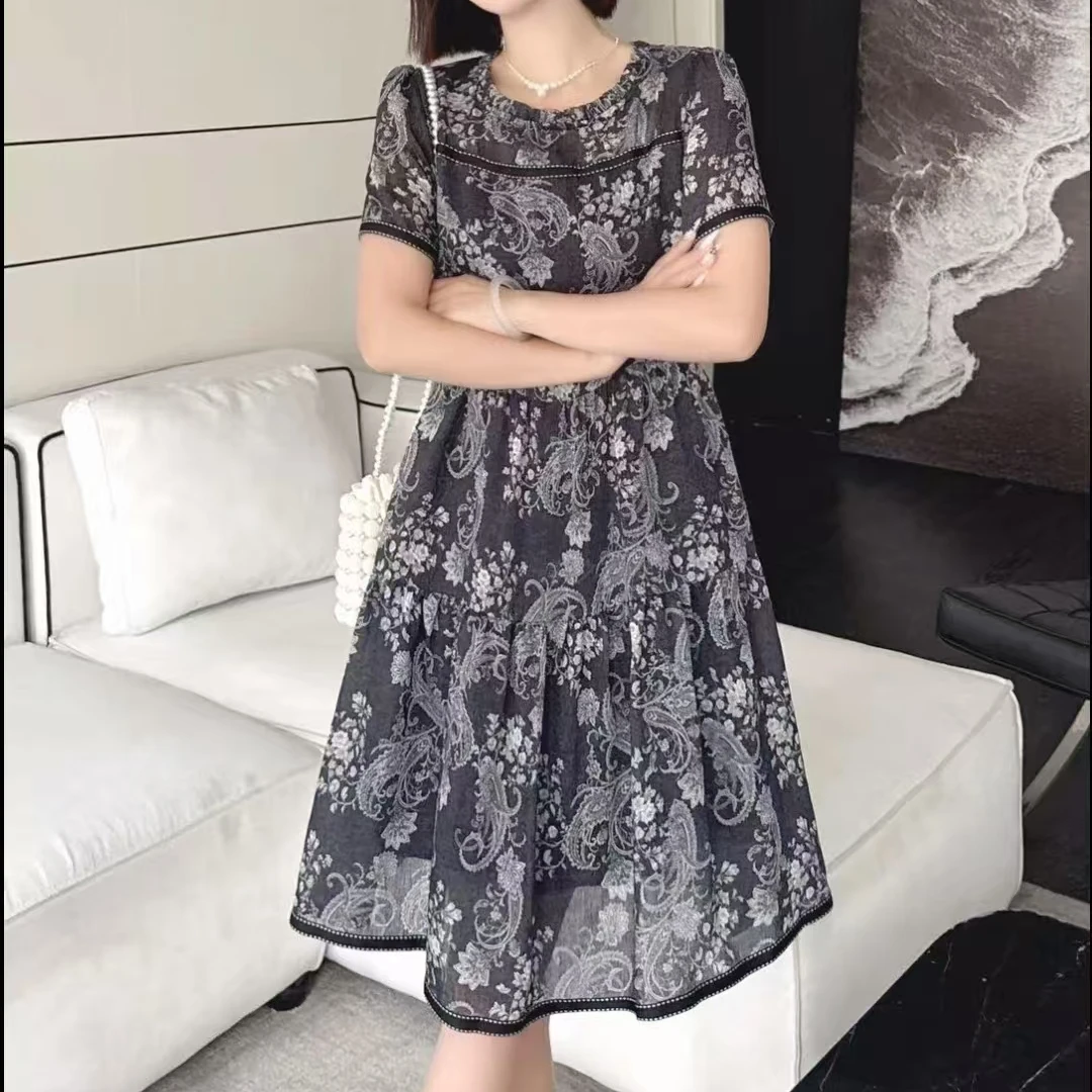 【姐妹服饰】【2529】休闲时尚洋气显瘦连衣裙