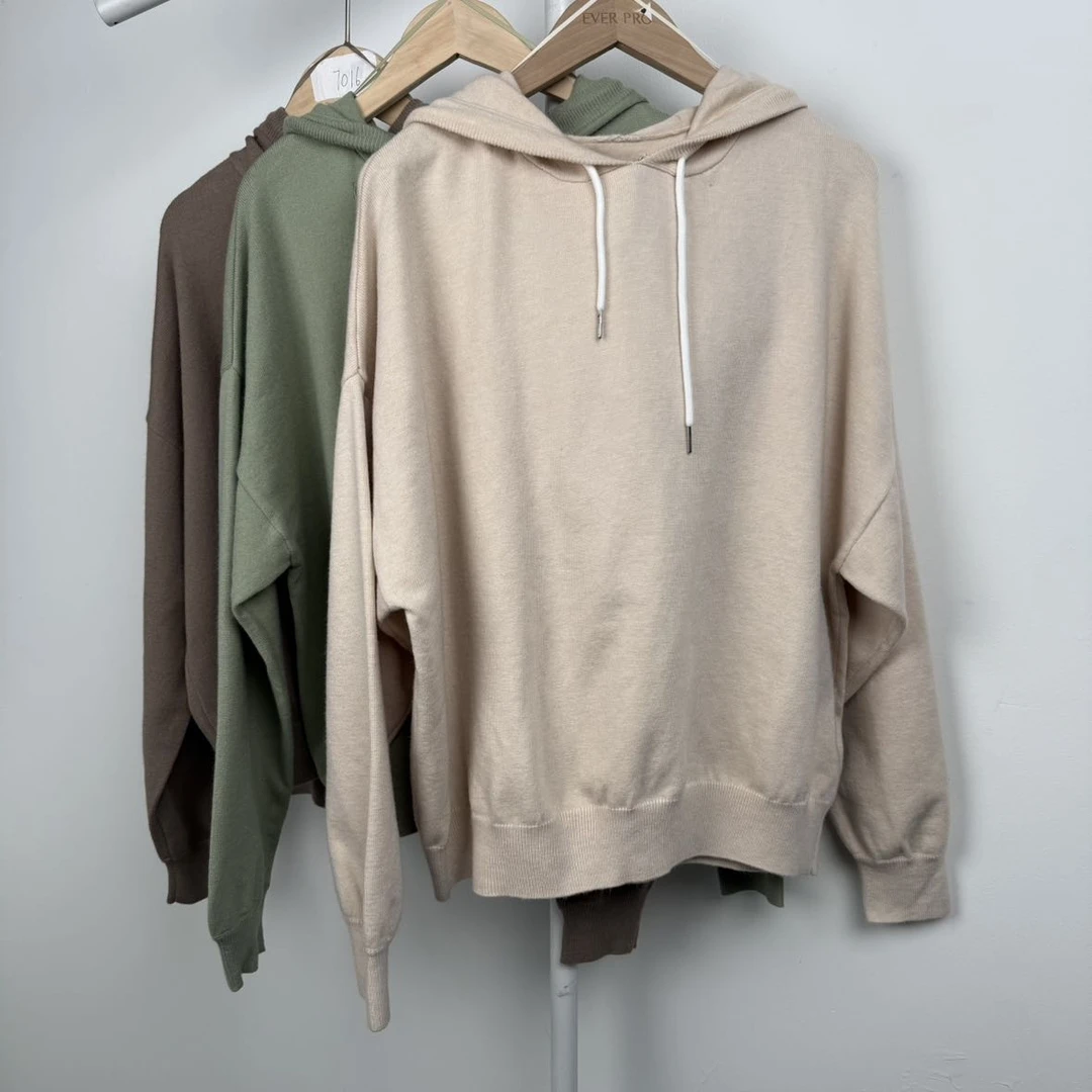 5082休闲毛衣时尚百搭上衣简约纯色舒适针织秋季女士潮流秋冬气质