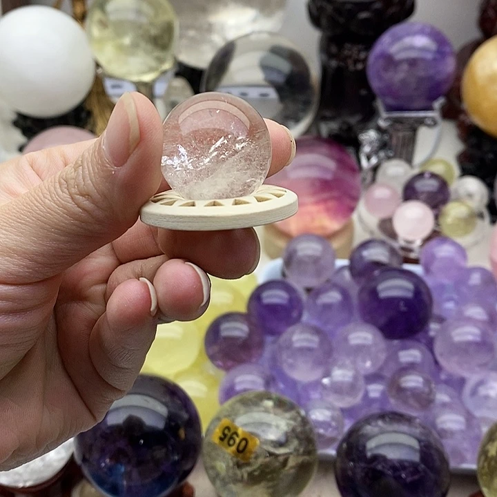 水晶珠宝半成品未镶嵌小*妈7