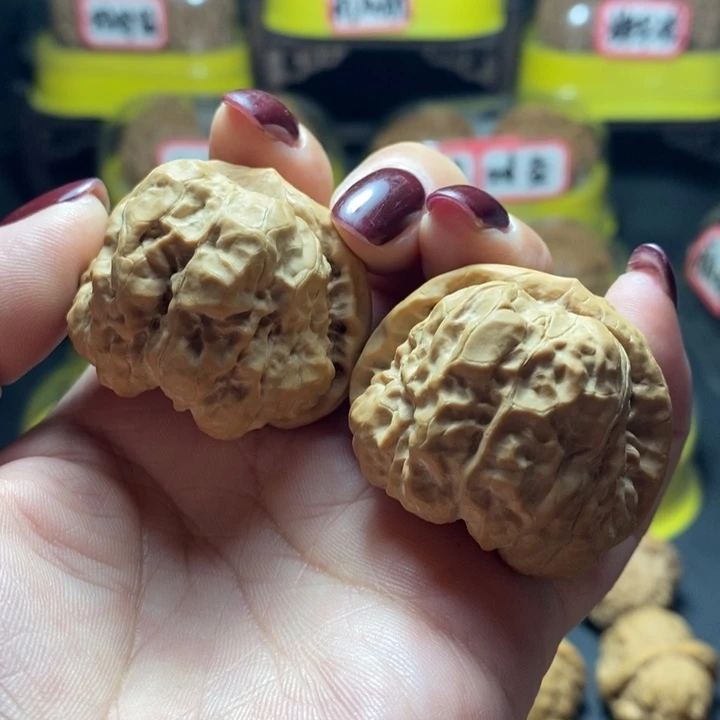 文玩核桃把件08蛤蟆头38尺