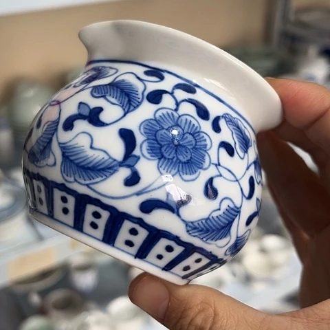 陶瓷手绘公道一个陶瓷