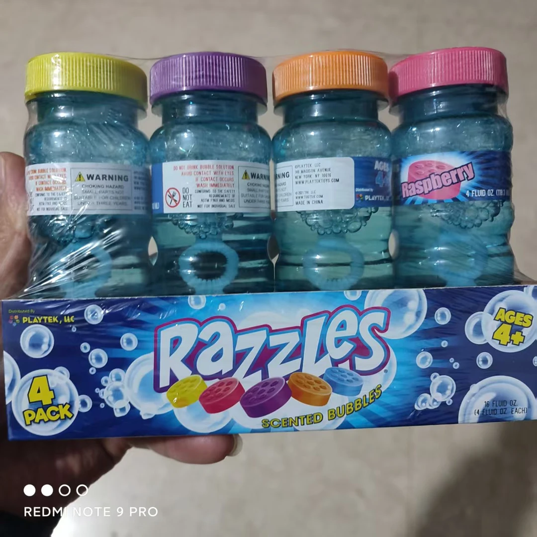 缤彩便装瓶泡泡液外贸款