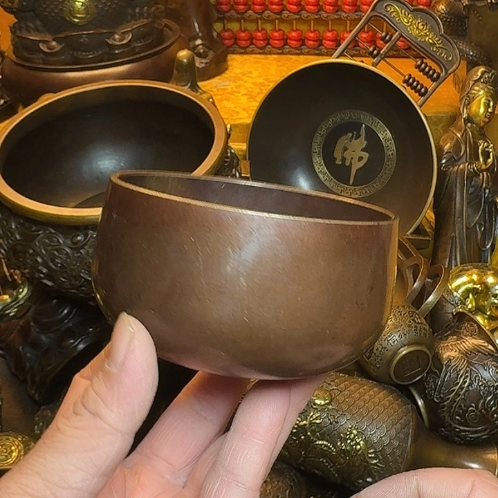 铜器摆件收收藏藏