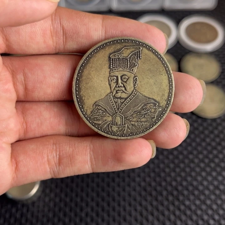 金属大头龙洋船洋工艺品