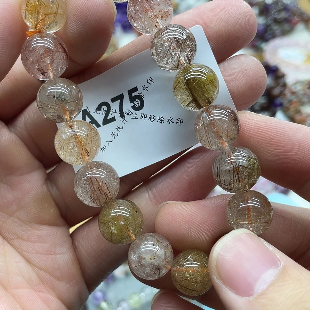 水晶手链未镶嵌天然