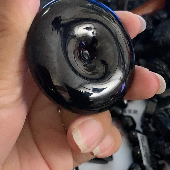 铁****翡翠未镶嵌颈饰墨翠